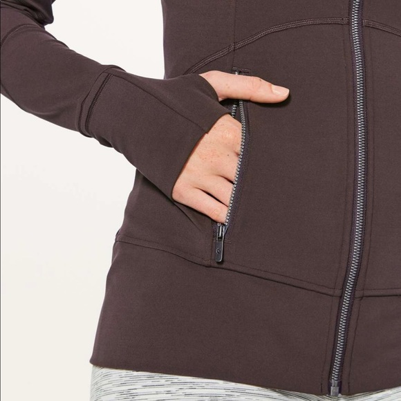 Lululemon contour jacket Great condition pelt color sz 8 - Picture 4 of 7
